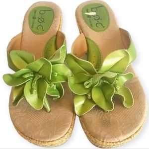 b.o.c. Women's Green Sandals